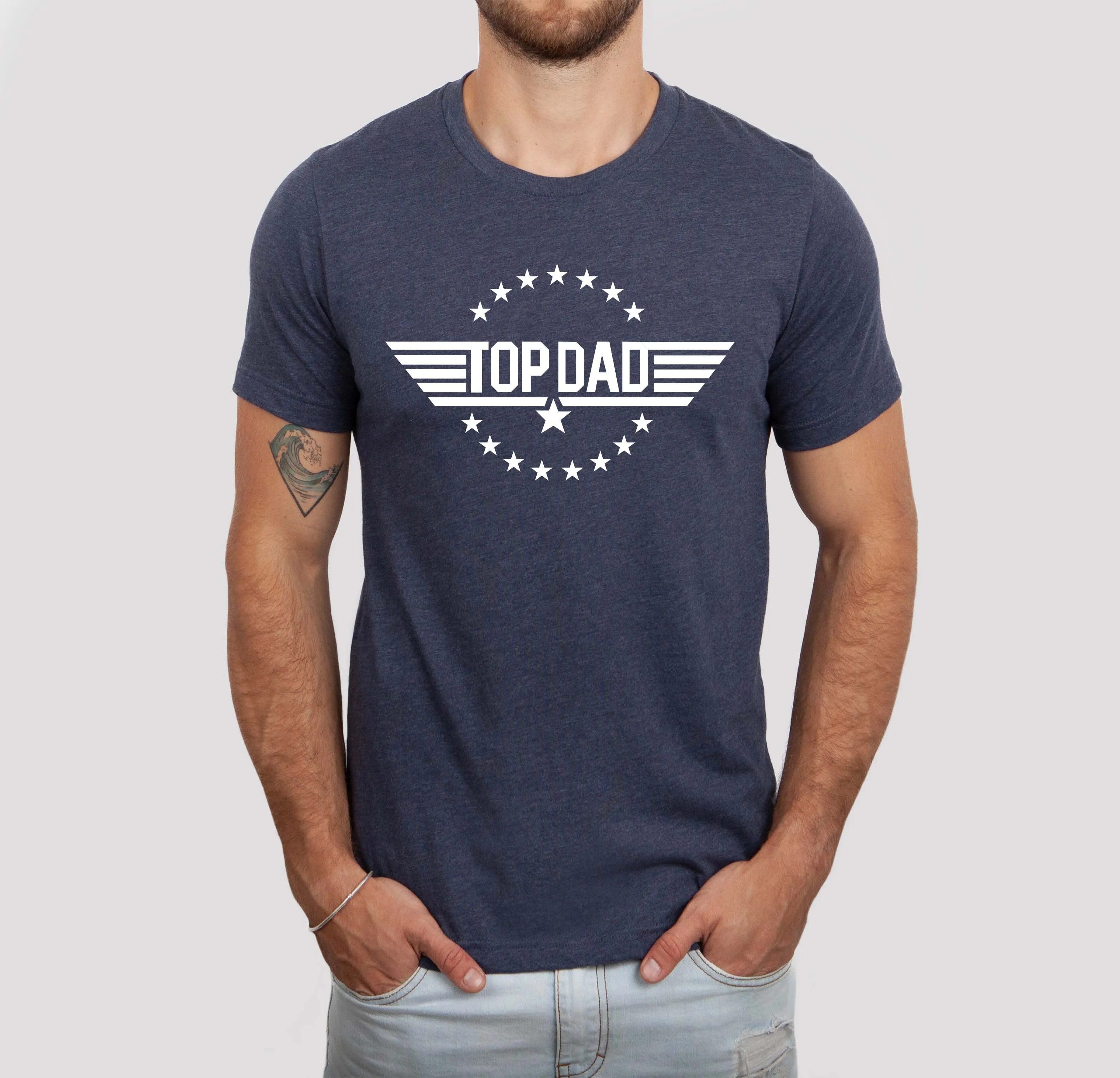 Top Dad Men's Tee Shirt