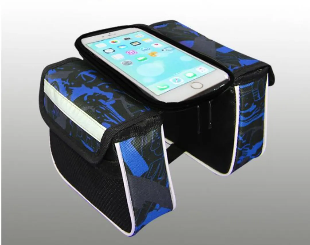 Top Tube Frame Handphone Hp Holder Pouch