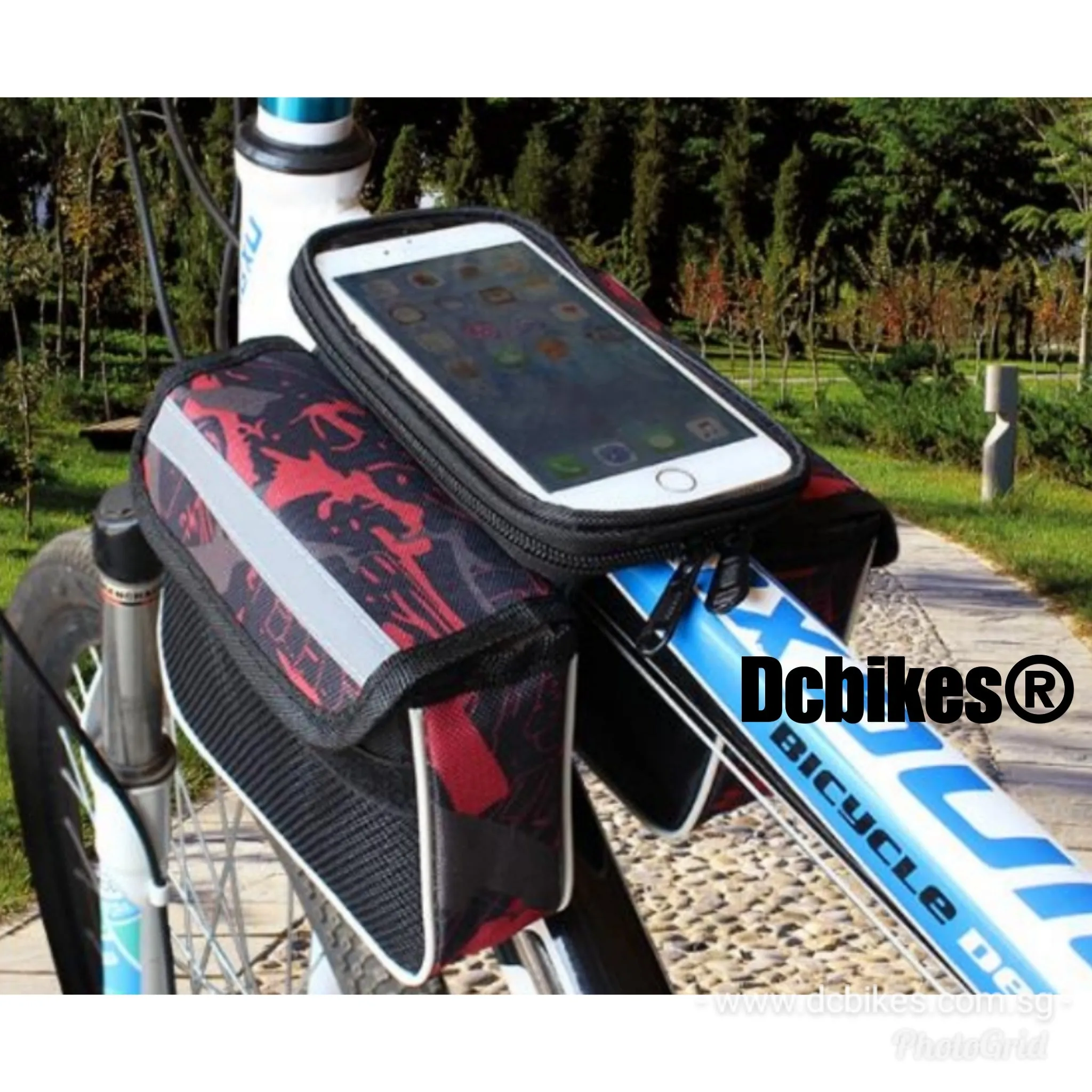 Top Tube Frame Handphone Hp Holder Pouch