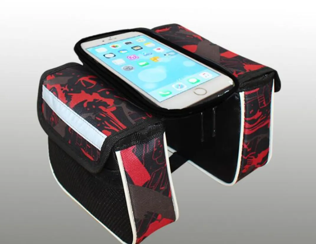 Top Tube Frame Handphone Hp Holder Pouch