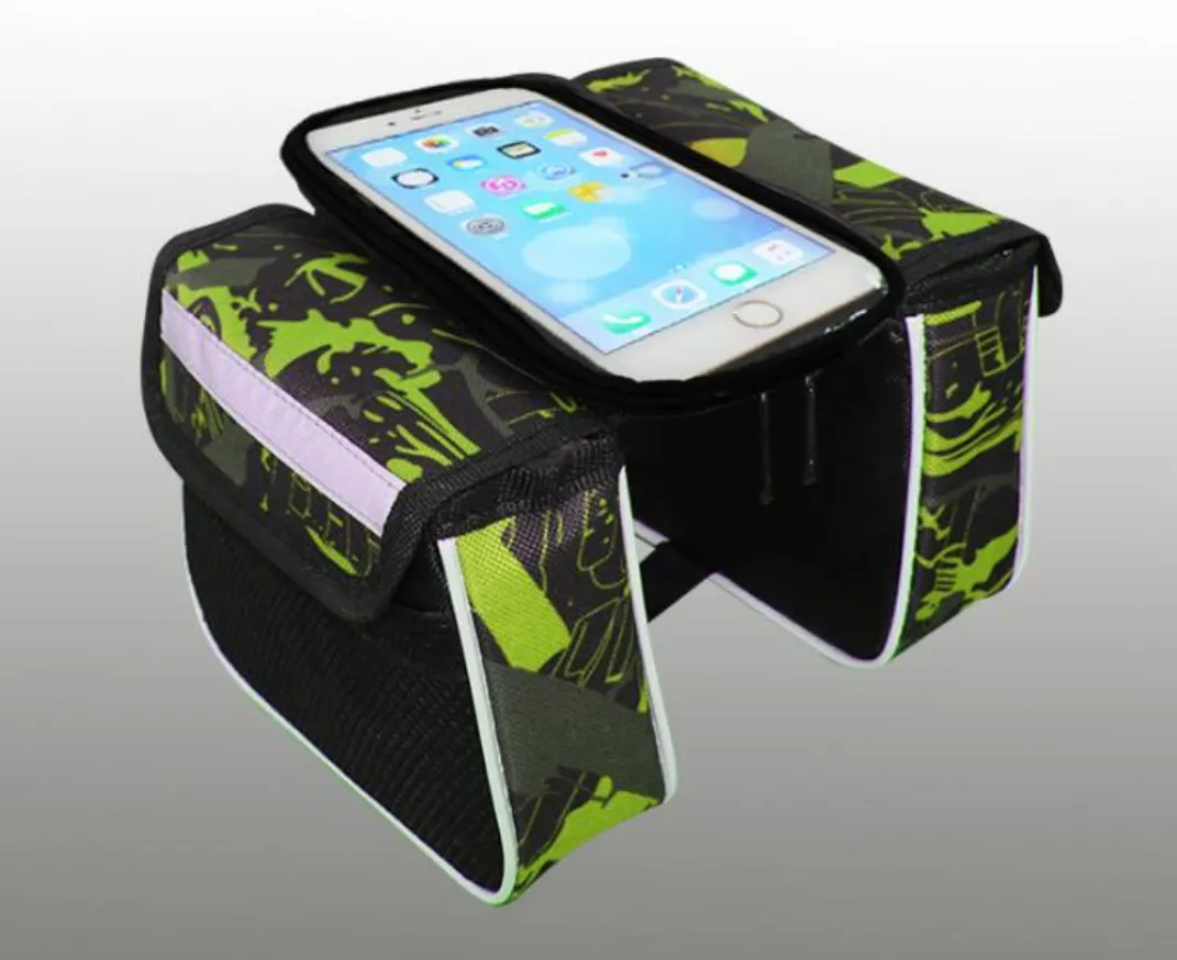 Top Tube Frame Handphone Hp Holder Pouch