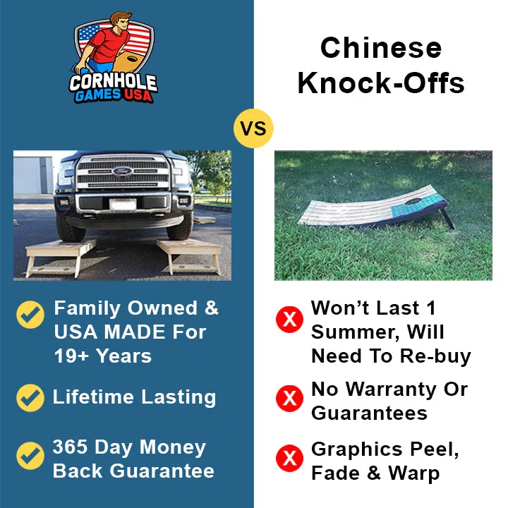United States Navy Professional Cornhole Boards