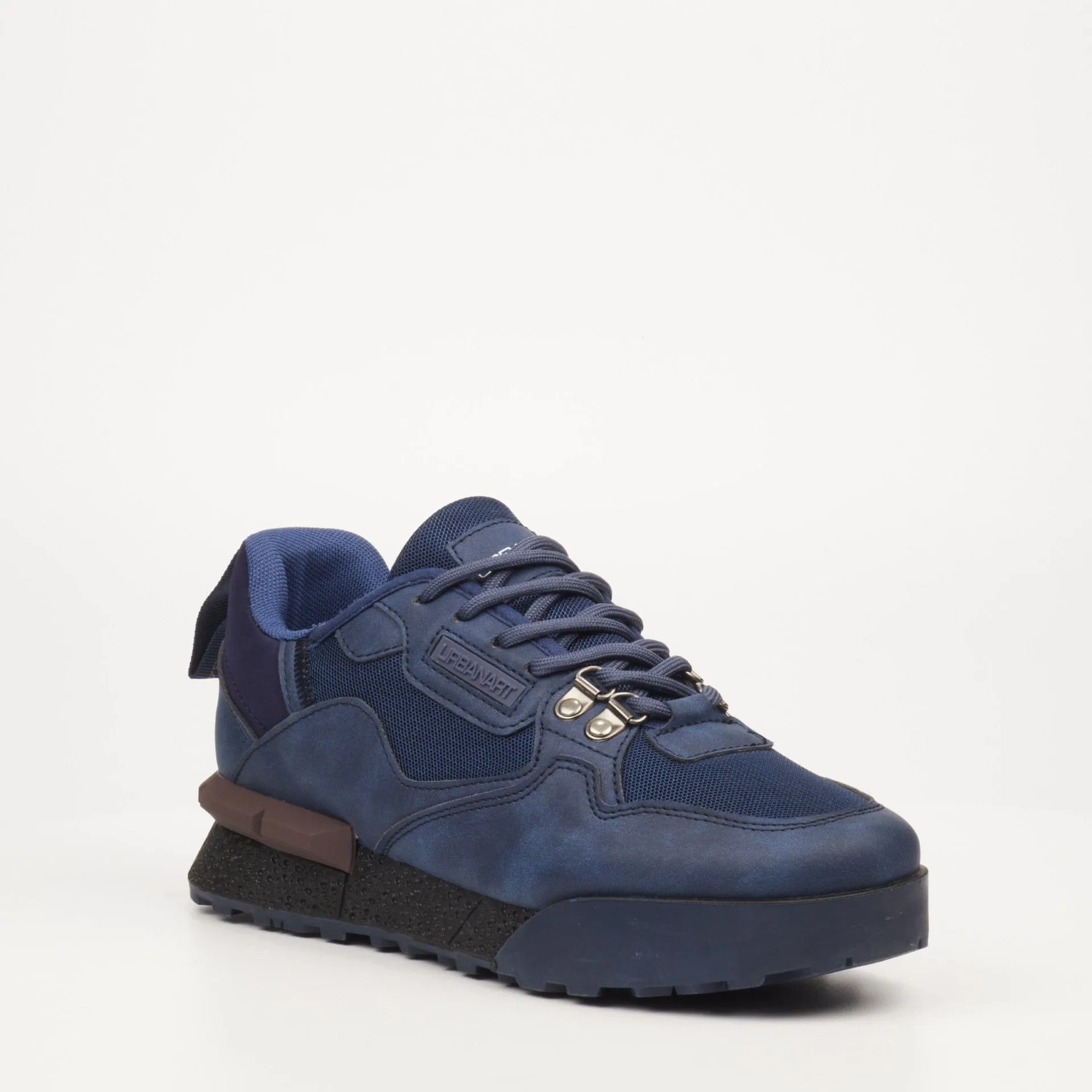 Urbanart Men's Play 1 Faux Nubuck/Mesh Navy