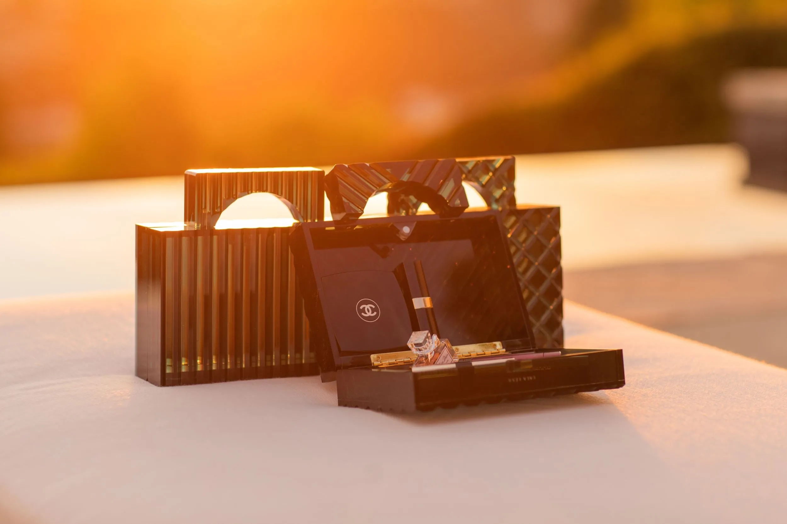Victoria Handle Clutch - Forest Black