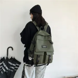 Vvsha backpacks for high school Schoolbag Men's Korean-Style Harajuku Ulzzang High School Student Fashion Backpack 2020 New Ins Backpack