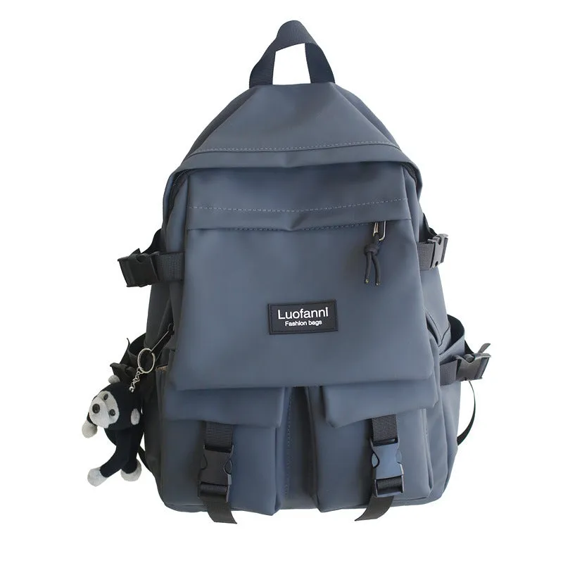 Vvsha backpacks for high school Schoolbag Men's Korean-Style Harajuku Ulzzang High School Student Fashion Backpack 2020 New Ins Backpack