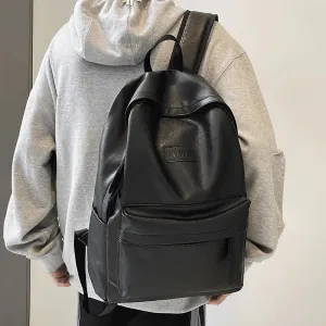 Vvsha High Quality Women Man Backpack Soft Leather Men's Backpacks Girl Luxury Designer Back Pack Laptop Bag Large Capacity Travel Bag