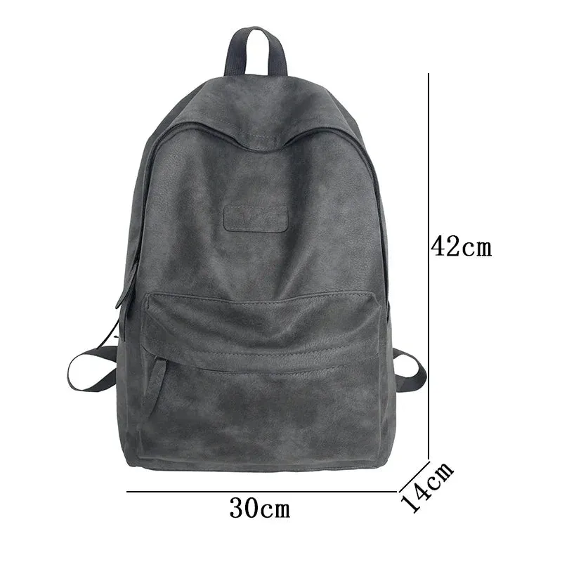 Vvsha High Quality Women Man Backpack Soft Leather Men's Backpacks Girl Luxury Designer Back Pack Laptop Bag Large Capacity Travel Bag