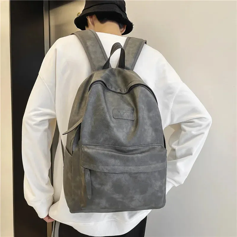 Vvsha High Quality Women Man Backpack Soft Leather Men's Backpacks Girl Luxury Designer Back Pack Laptop Bag Large Capacity Travel Bag