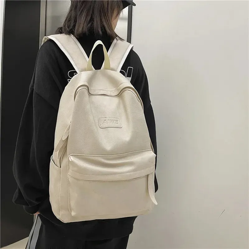 Vvsha High Quality Women Man Backpack Soft Leather Men's Backpacks Girl Luxury Designer Back Pack Laptop Bag Large Capacity Travel Bag
