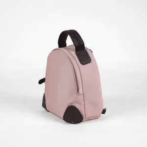 Womens Nylon Small Backpack Purse Black&Orange Convertible Crossbody Bag Nylon Backpack Shoulder Bag for Ladies