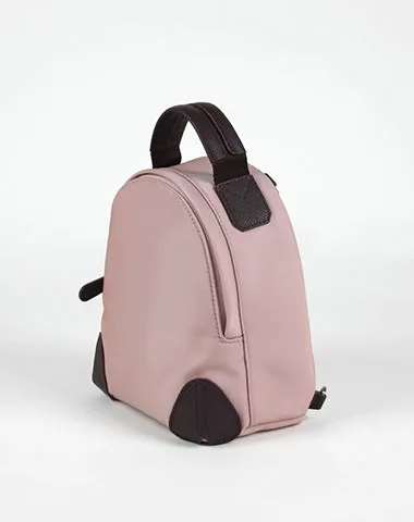 Womens Nylon Small Backpack Purse Gray&Yellow Convertible Crossbody Bag Nylon Backpack Shoulder Bag for Ladies