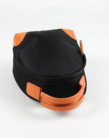 Womens Nylon Small Backpack Purse Gray&Yellow Convertible Crossbody Bag Nylon Backpack Shoulder Bag for Ladies