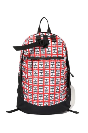 Xlarge × have a good time Backpack - Red