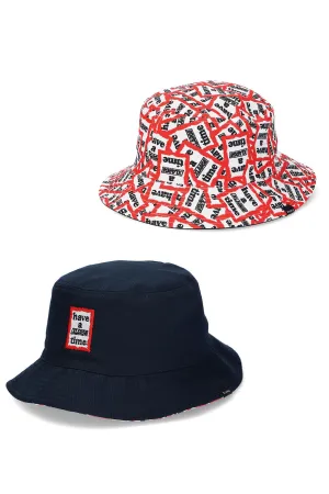 Xlarge × have a good time Bucket - Red