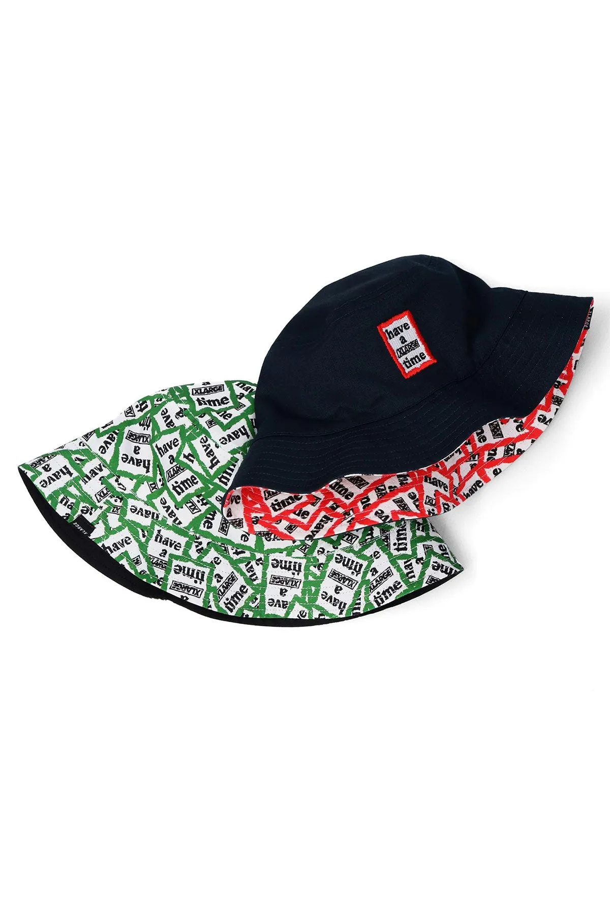 Xlarge × have a good time Bucket - Red
