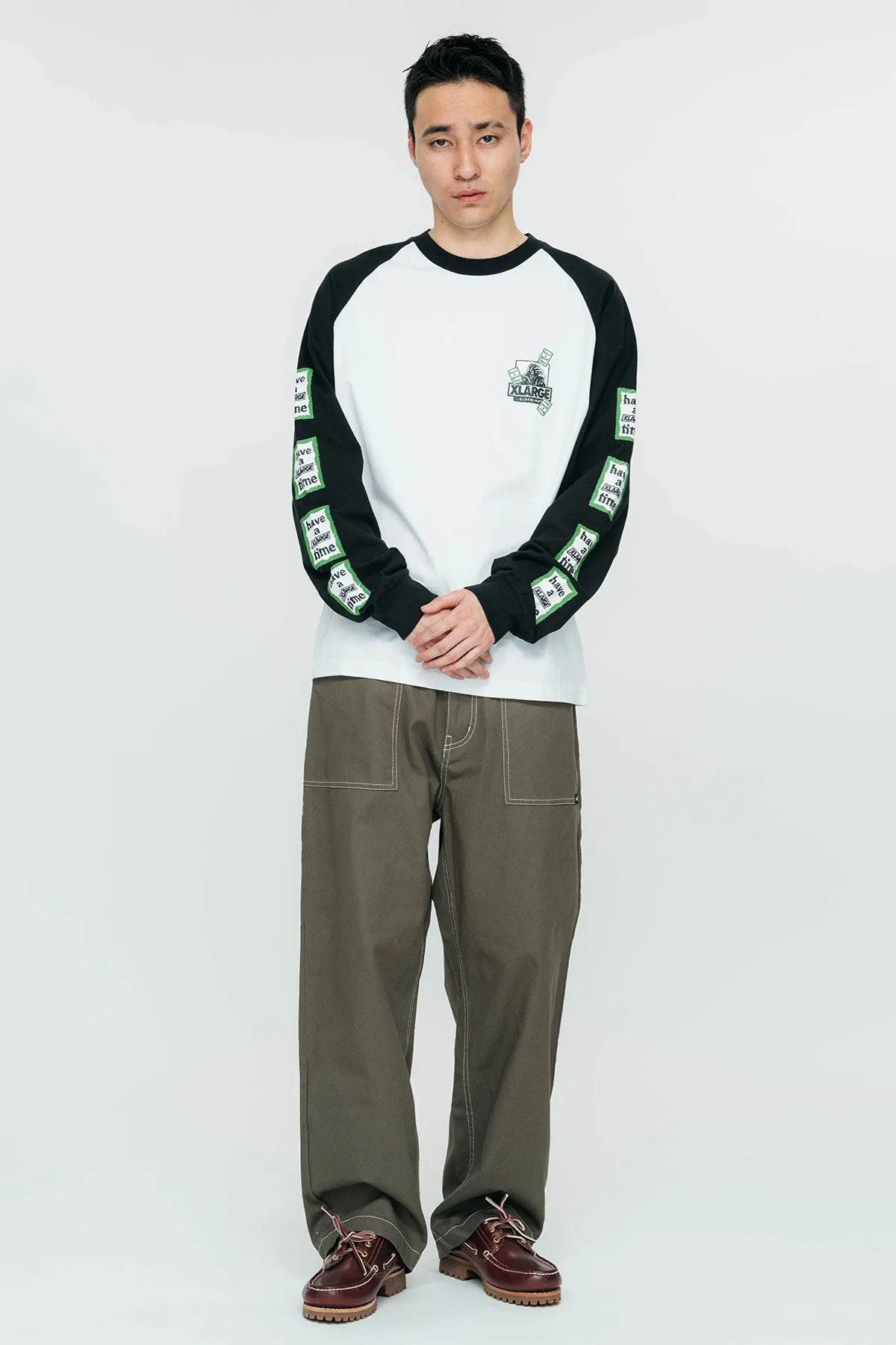 Xlarge × have a good time LS Tee - Black