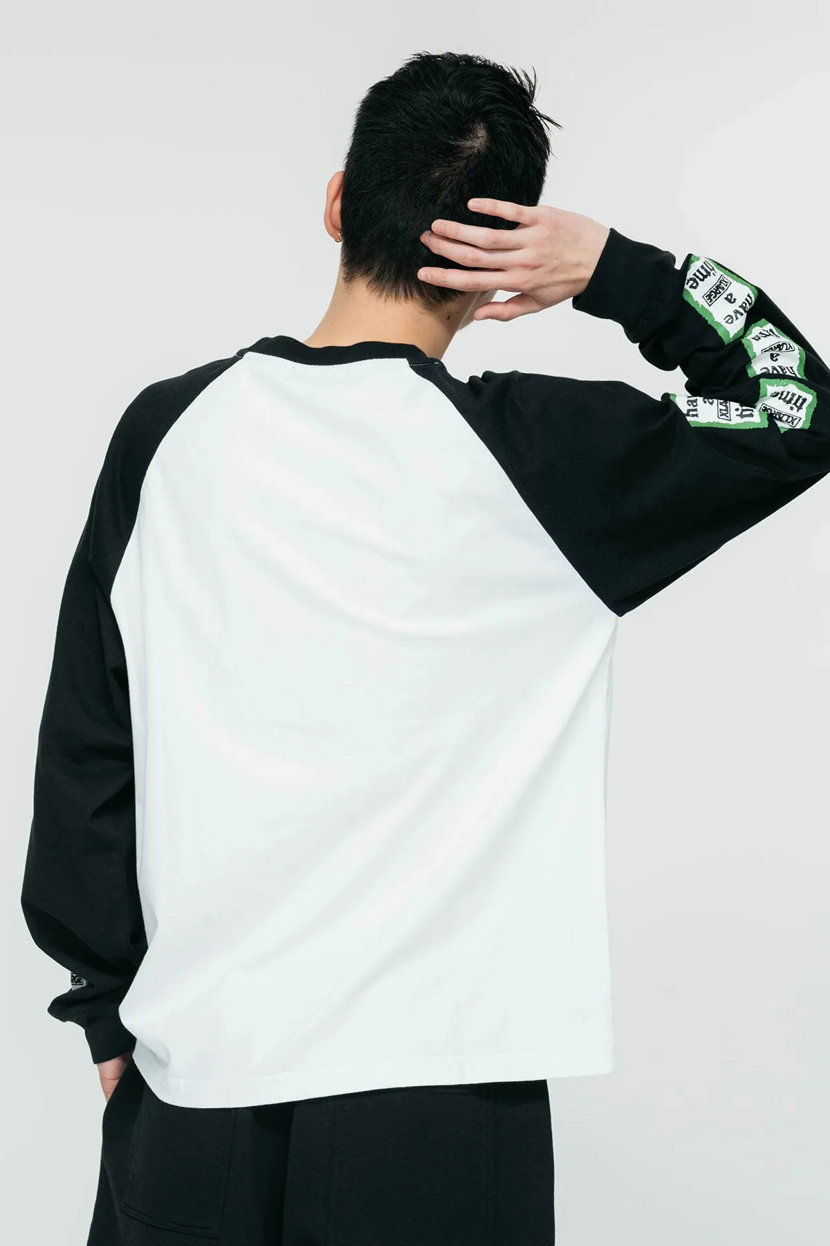 Xlarge × have a good time LS Tee - Black